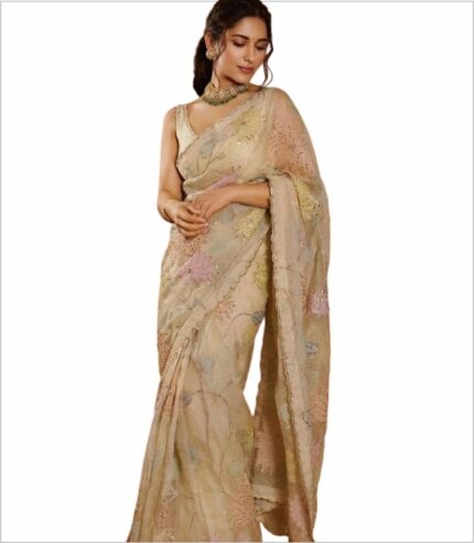 Linen Saree